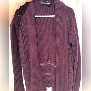 Purple sweater size small